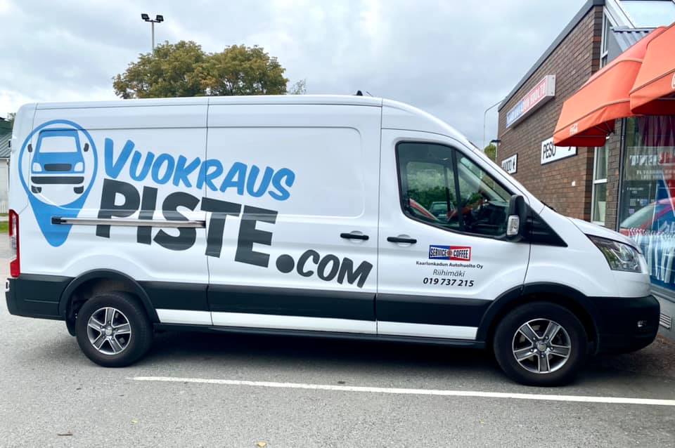 Pakettiauton vuokraus, Vuokrauspiste, Kaarlonkadun huolto